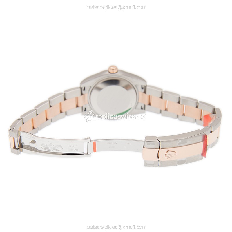 Rolex 178241GWT_O DATEJUST Automatic 18kt Rose Gold & Steel