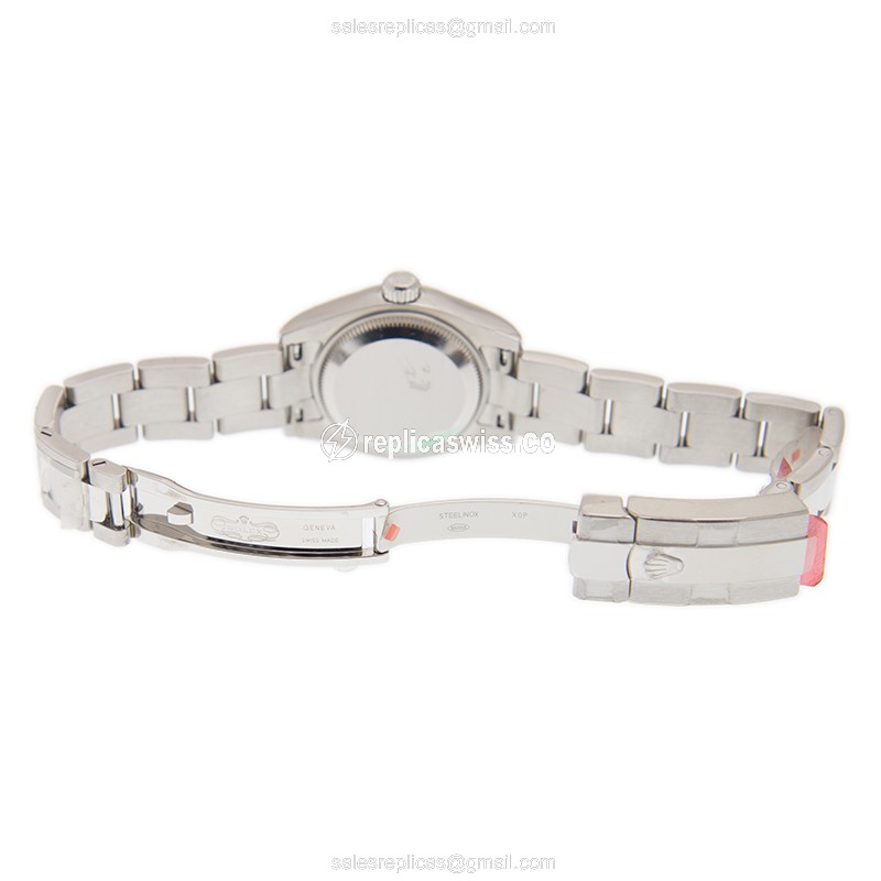 Rolex 179174BKWTBAR_O LADY DATEJUST Automatic 18kt White Gold & Steel