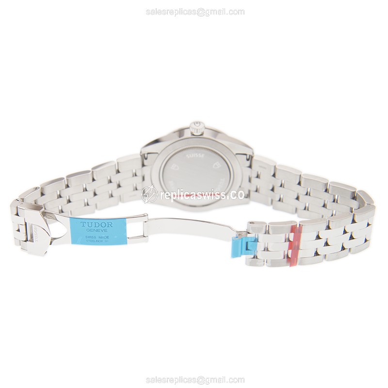Tudor 55020-D-68050-BK GLAMOUR DATE Automatic Stainless Steel & Diamonds