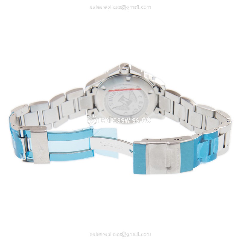 Longines L3.730.4.96.6 CONQUEST Quartz Stainless Steel