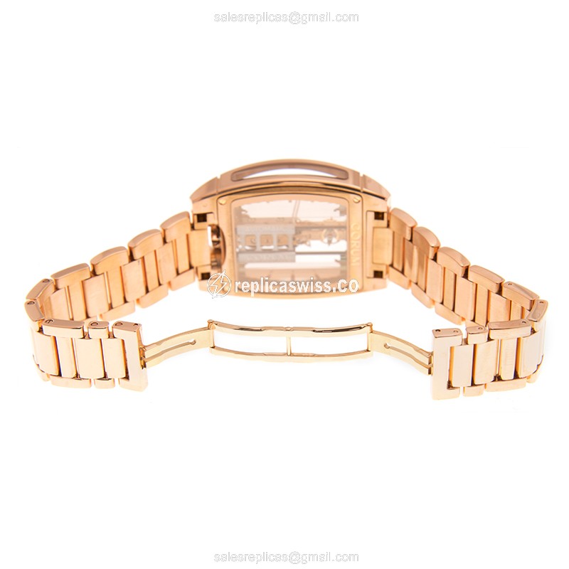 Corum 313.165.55/V100 GL10R GOLDEN BRIDGE Automatic 18kt Rose Gold