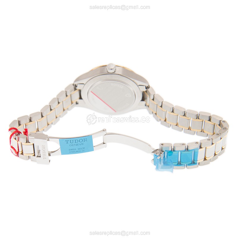 Tudor 12313-65033-369DI-BK STYLE Automatic 18kt Gold & Steel