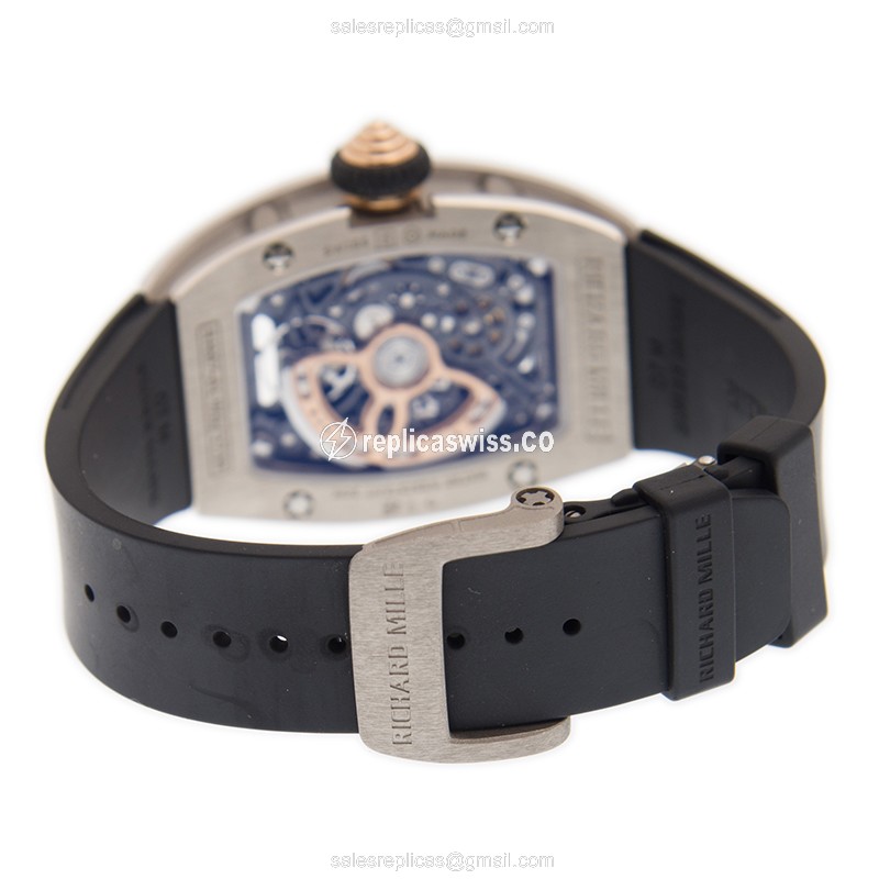 Richard Mille RM07-01 WG BLACK Automatic 18kt White Gold & Diamond