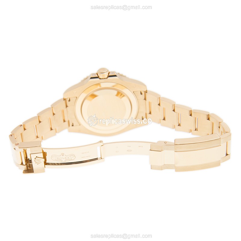 Rolex 116758SA-PAVE GMT-MASTER II Automatic 18kt Gold & Diamond