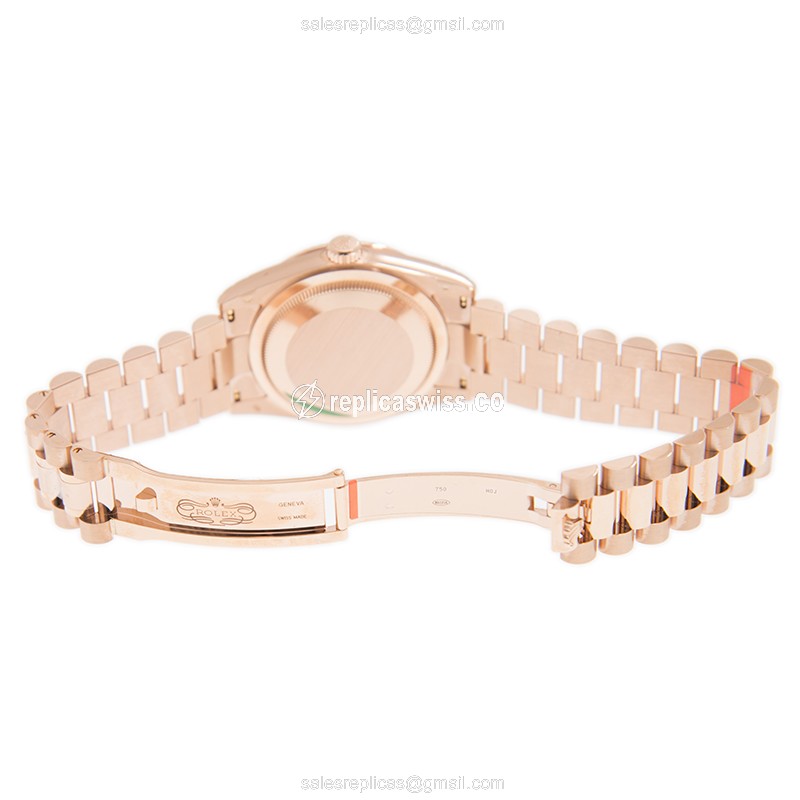 Rolex 118235BR_P DAY-DATE Automatic 18kt Rose Gold