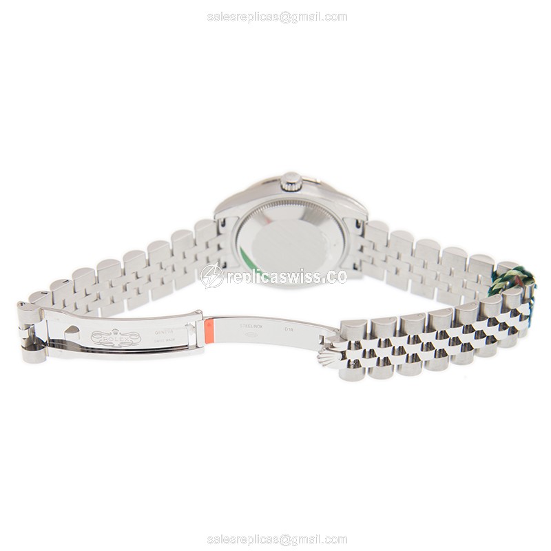 Rolex 178384GBK_J DATEJUST Automatic 18kt White Gold & Diamond & Steel