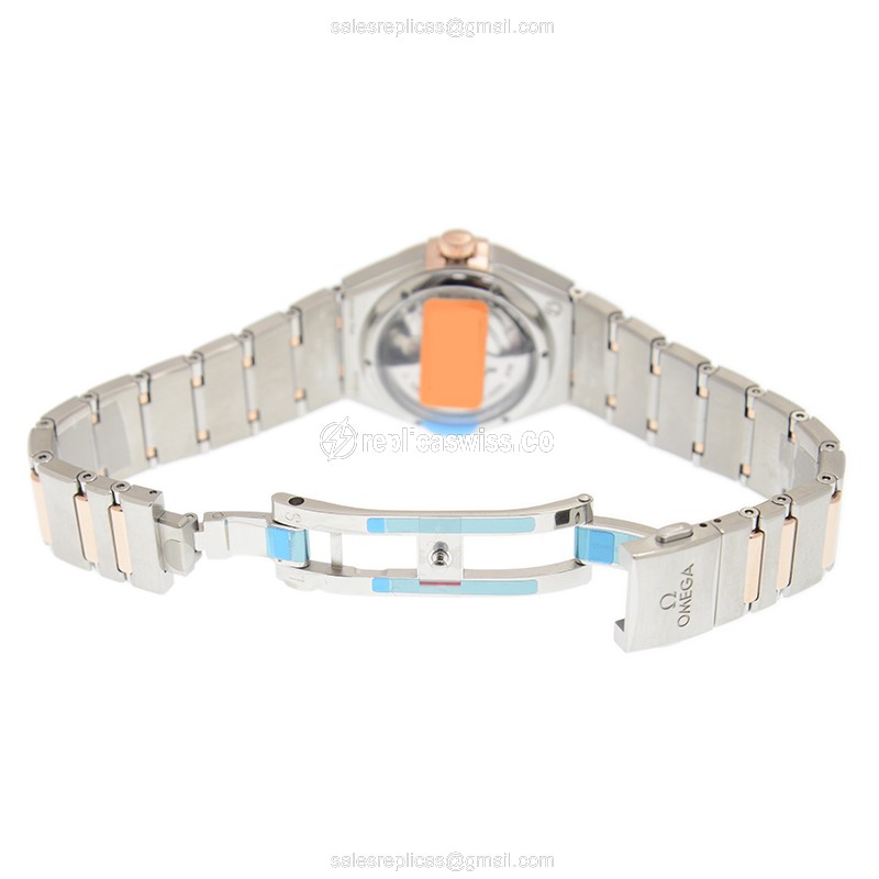Omega 131.20.29.20.02.001 CONSTELLATION Automatic 18kt Rose Gold & Steel