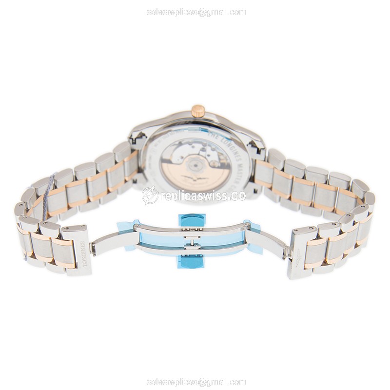 Longines L2.893.5.79.7 MASTER Automatic 18kt Rose Gold & Steel