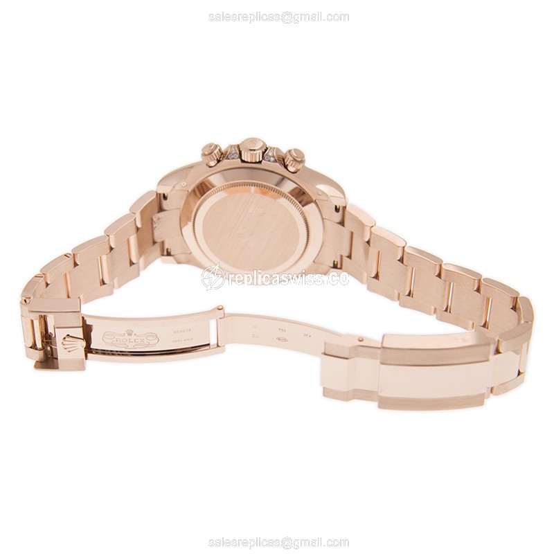 Rolex 116595RBOWDP DAYTONA Automatic 18kt Rose Gold & Diamonds