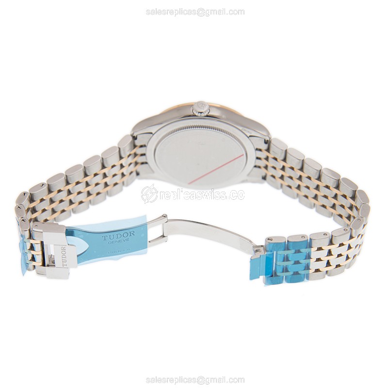 Tudor 91651-67071-6DI-BK 1926 Automatic 18kt Rose Gold & Steel