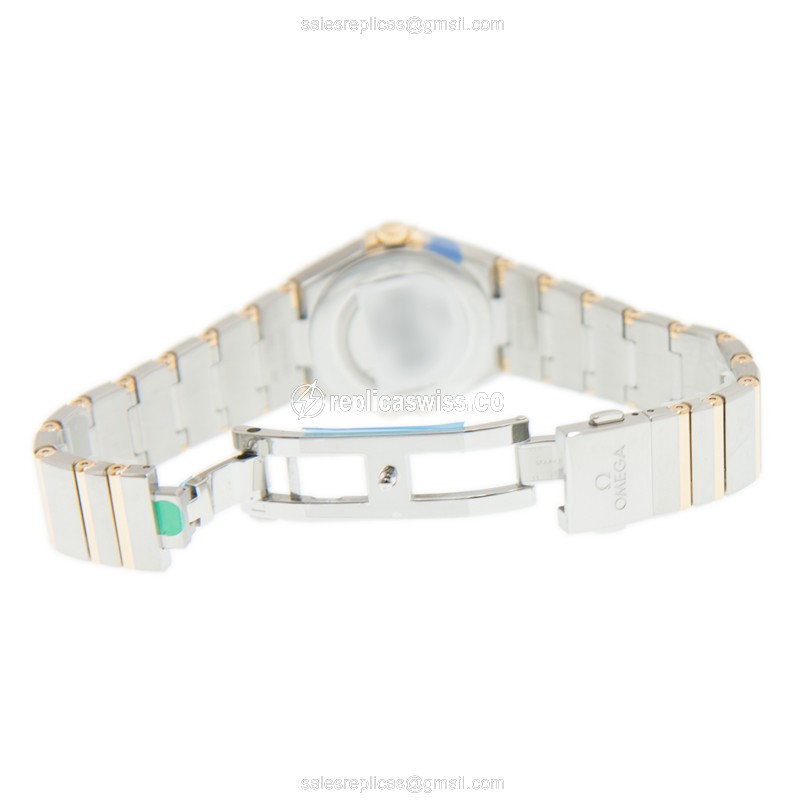 Omega 131.20.28.60.05.002 CONSTELLATION Quartz 18kt Gold & Steel