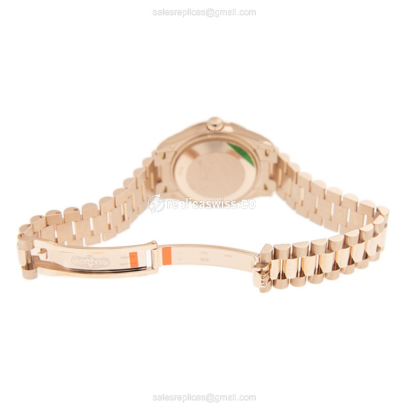 Rolex 278285RBR-0025 DATEJUST Automatic 18kt Rose Gold & Diamonds