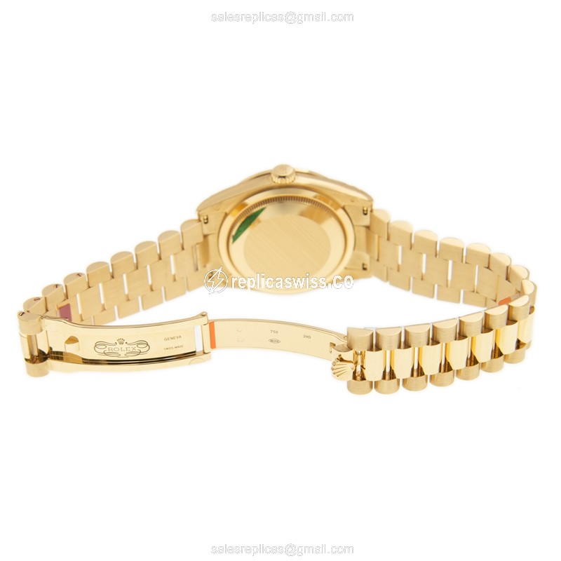 Rolex 118348ABK_P DAY-DATE Automatic 18kt Gold & Diamond