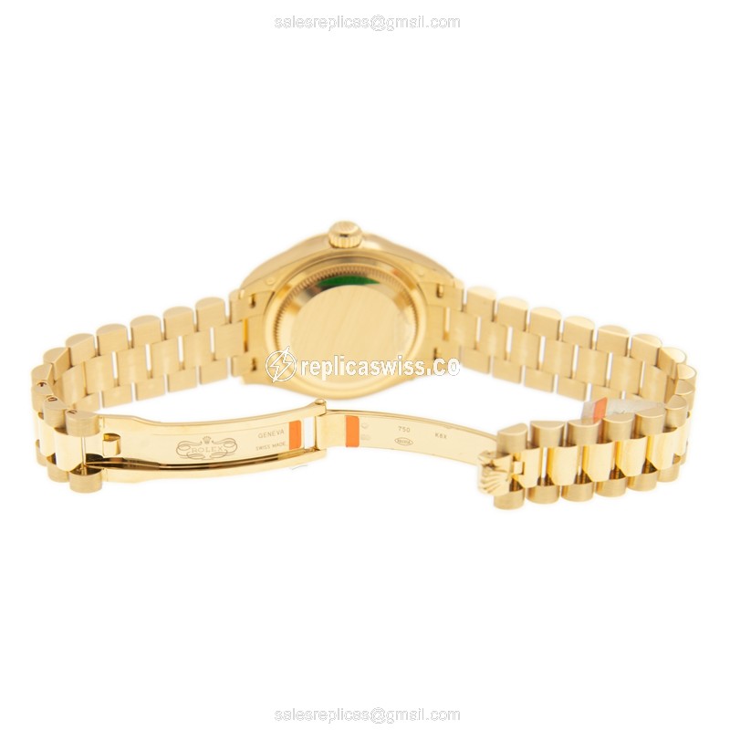 Rolex 279138RBR-0025 LADY DATEJUST Automatic 18kt Gold & Diamond