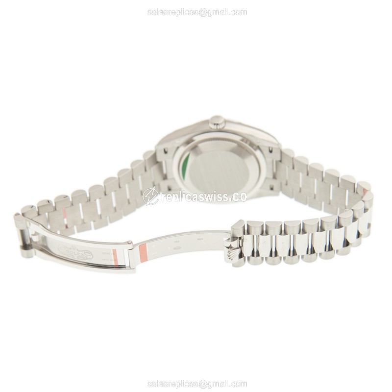 Rolex 128239-0005 DAY-DATE Automatic 18kt White Gold
