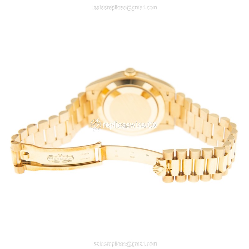 Rolex 228348RBR-0001 DAY-DATE Automatic 18kt Gold & Diamond