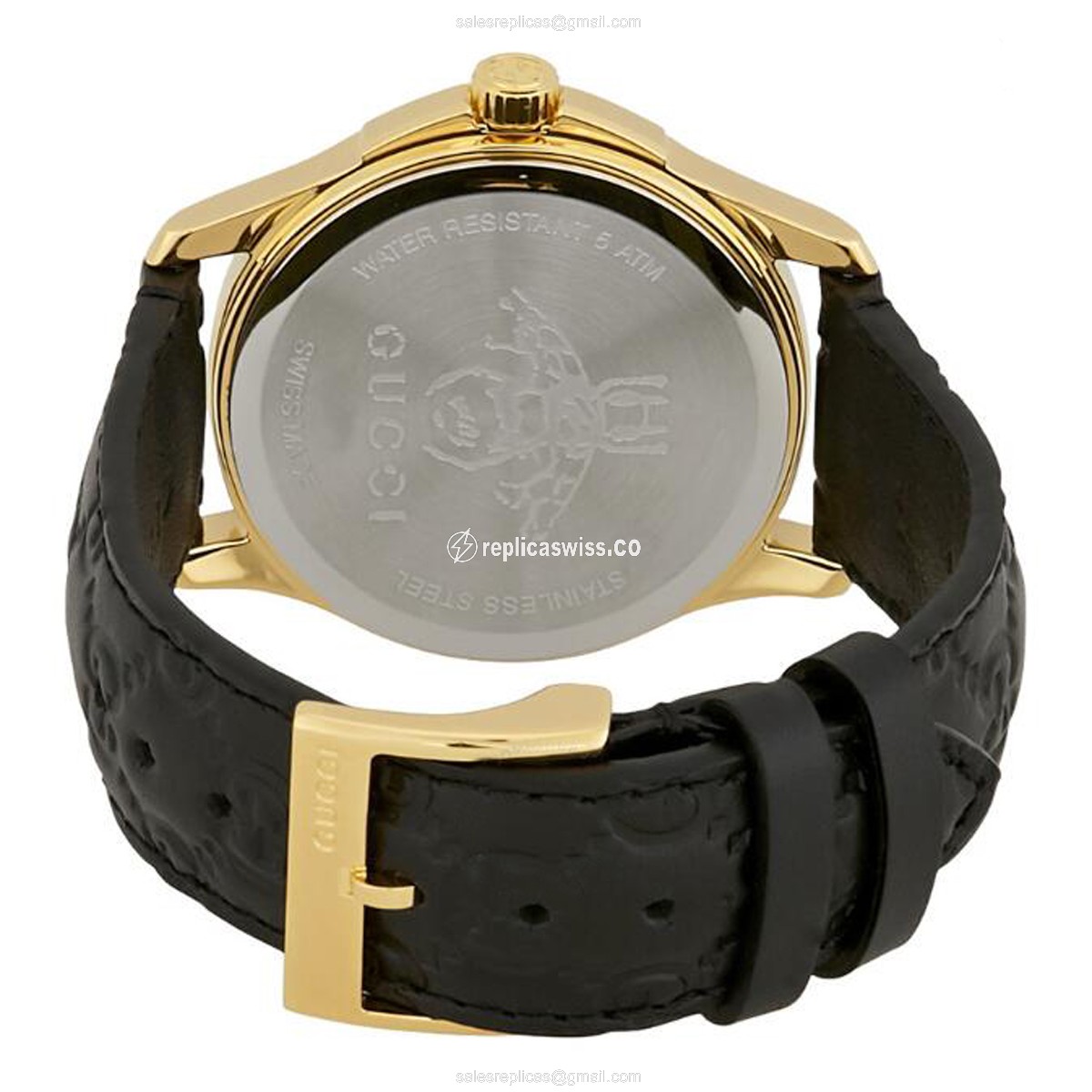 Gucci YA1264034 G-TIMELESS Quartz PVD Gold