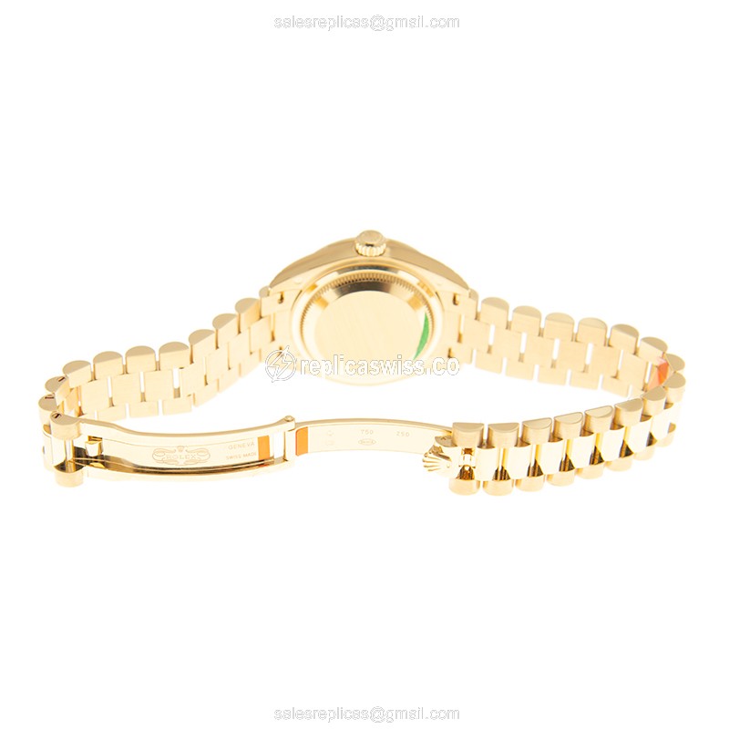 Rolex 279138RBR-0015 LADY DATEJUST Automatic 18kt Gold & Diamond