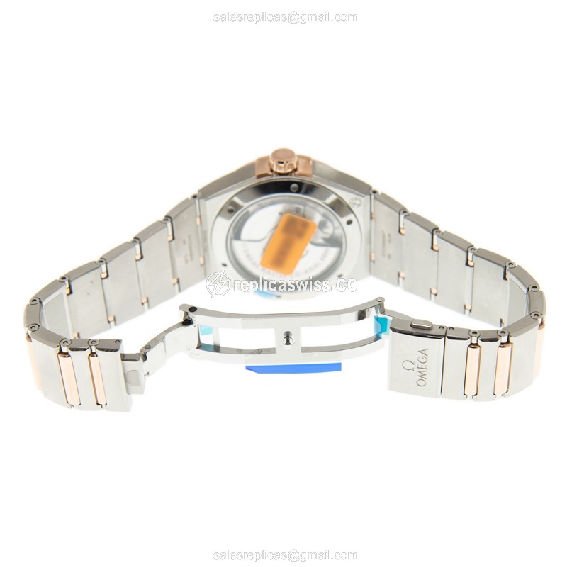 Omega 131.20.39.20.02.001 CONSTELLATION Automatic 18kt Rose Gold & Steel