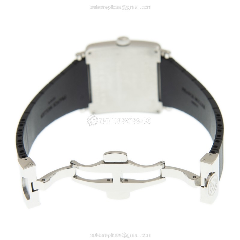 Franck Muller 6002 M QZ REL R PLY (AC)-WT MASTER SQUARE Quartz Stainless Steel