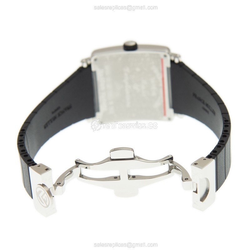 Franck Muller 6002 M QZ REL R PLY (AC)-BK MASTER SQUARE Quartz Stainless Steel