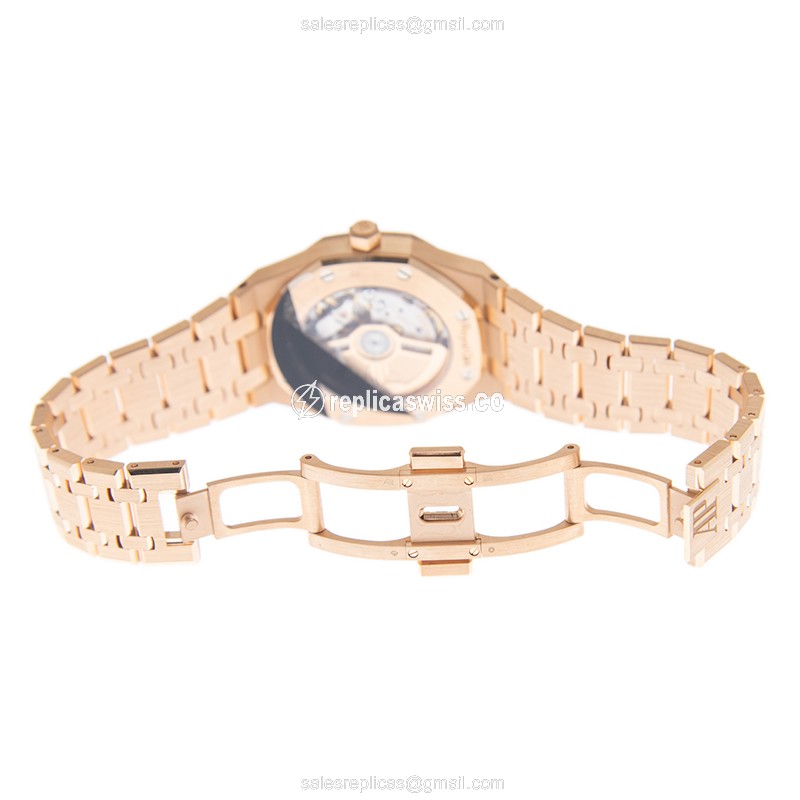 Audemars Piguet 77351OR.ZZ.1261OR.01 Automatic 18kt Rose Gold & Diamonds