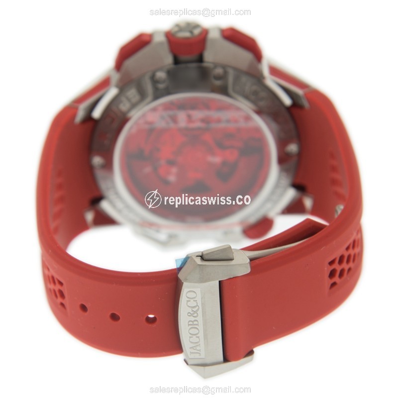 Jacob & Co EC313.20.SB.RR.BHD4D EPIC X CHRONO Automatic Titanium