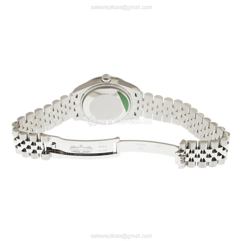 Rolex 278384RBR-0010 DATEJUST Automatic 18kt White Gold & Diamond & Steel