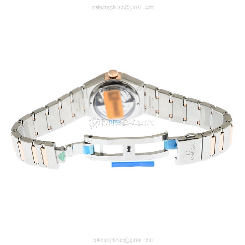 Omega 131.25.29.20.53.002 CONSTELLATION Automatic 18kt Rose Magic & Diamond
