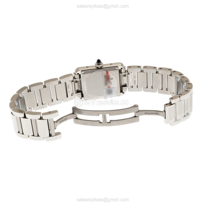 Cartier WSTA0051 TANK Quartz Stainless Steel