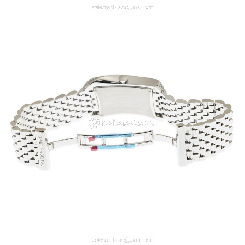 Patek Philippe 4972/1G-001 GONDOLO Quartz 18kt White Gold & Diamond
