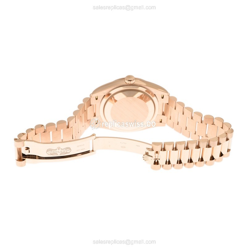 Rolex 128235-0052 DAY-DATE Automatic 18kt Rose Gold