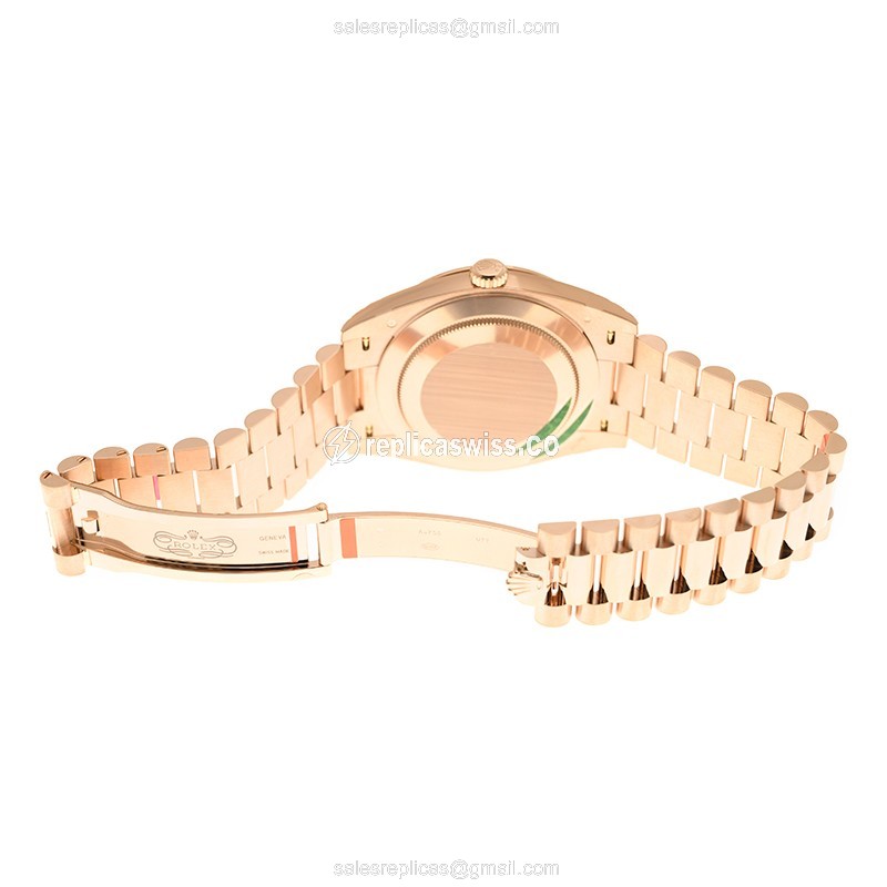 Rolex 228345RBR-0011 DAY-DATE Automatic 18kt Rose Gold & Diamonds