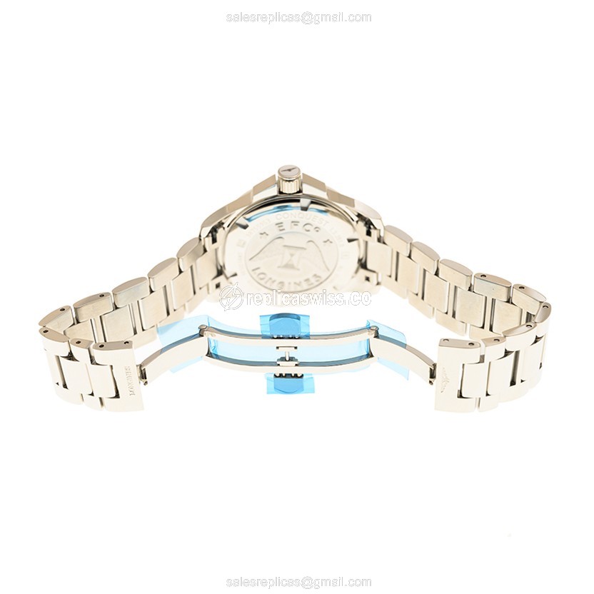 Longines L3.281.0.87.6 CONQUEST Quartz Stainless Steel & Diamonds