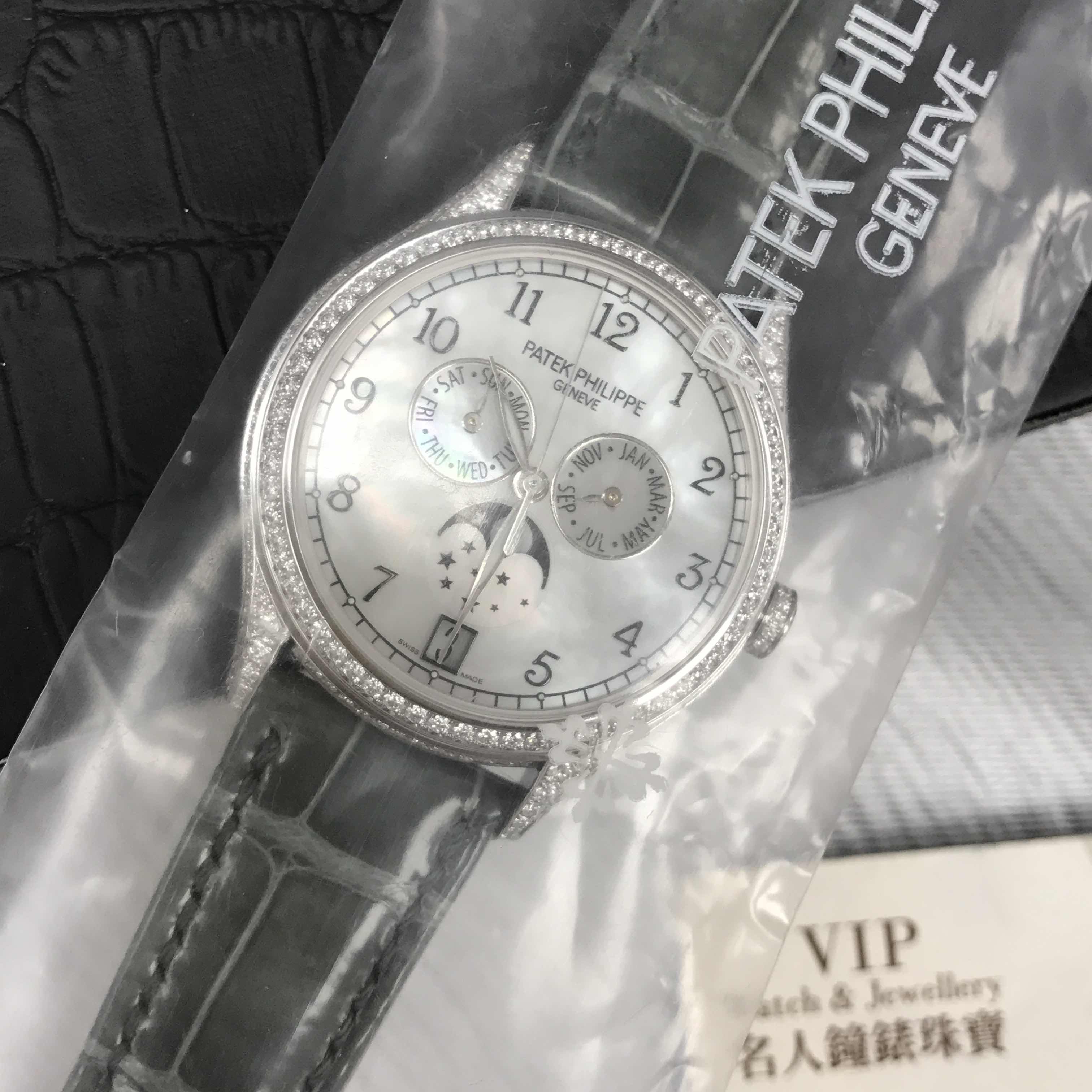 Patek Philippe 4948G-010 GRAND COMPLICATIONS Automatic 18kt White Gold & Diamond