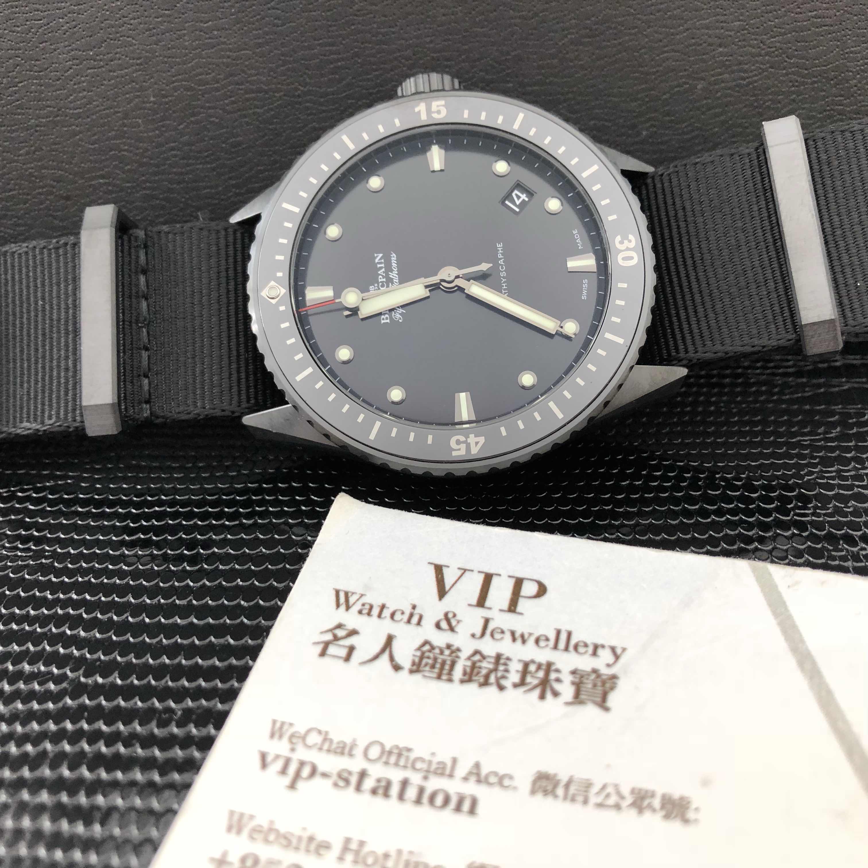 Blancpain 5000-0130-NABA FIFTY FATHOMS Automatic Ceramic