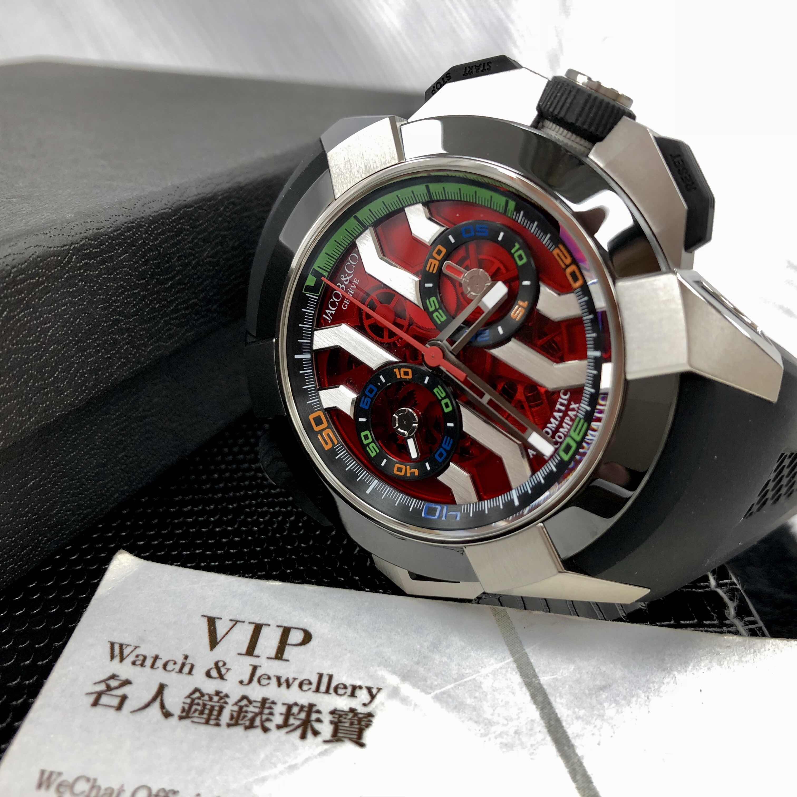 Jacob & Co 311.20.SB.RS.A HA4D EPIC X CHRONO Automatic Stainless Steel