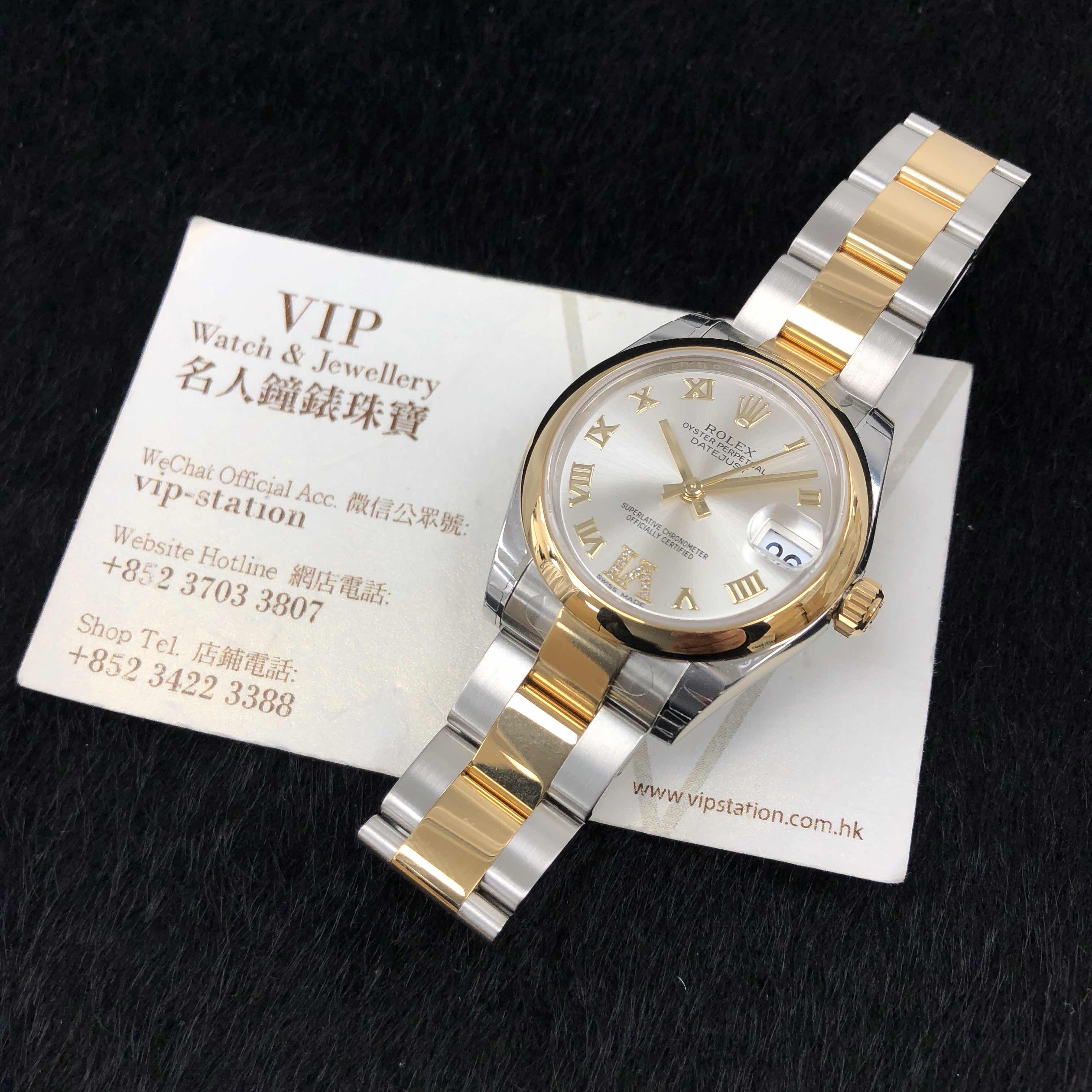 Rolex 178243SVVIDIA_O LADY DATEJUST Automatic 18kt Gold & Steel