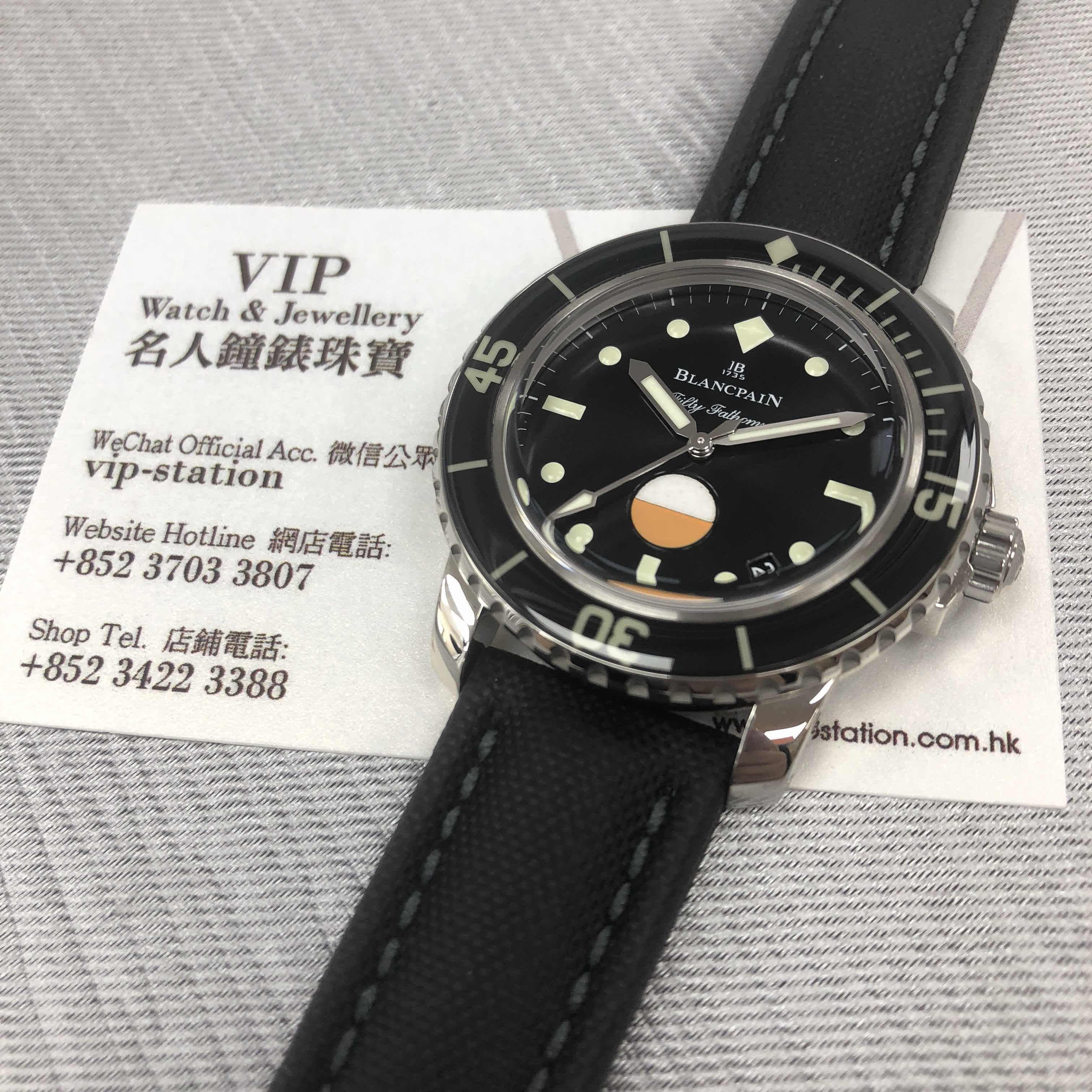 Blancpain 5008-1130-B52A FIFTY FATHOMS Automatic Stainless Steel