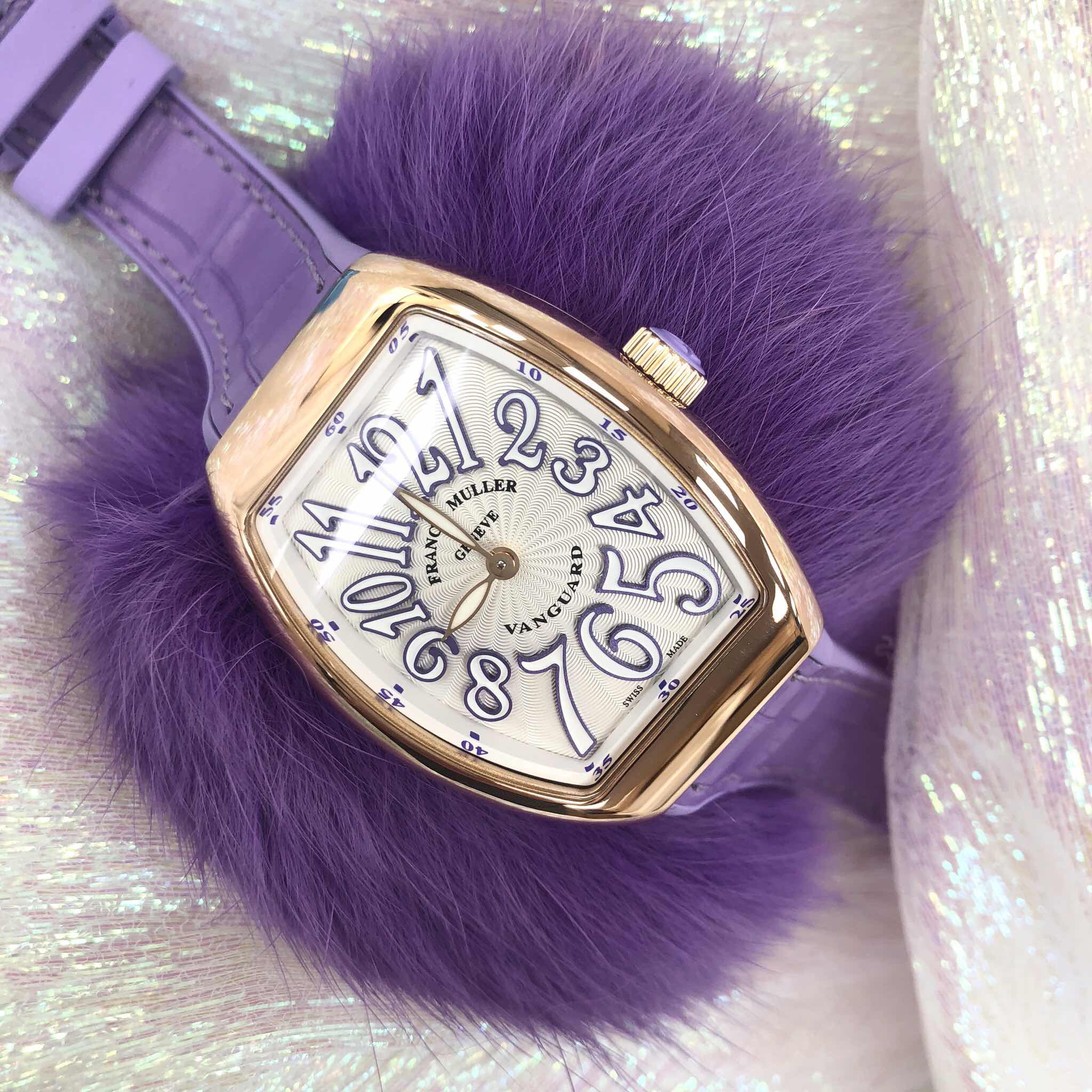 Franck Muller V 32 QZ (5N.VL) VANGUARD Quartz 18kt Rose Gold