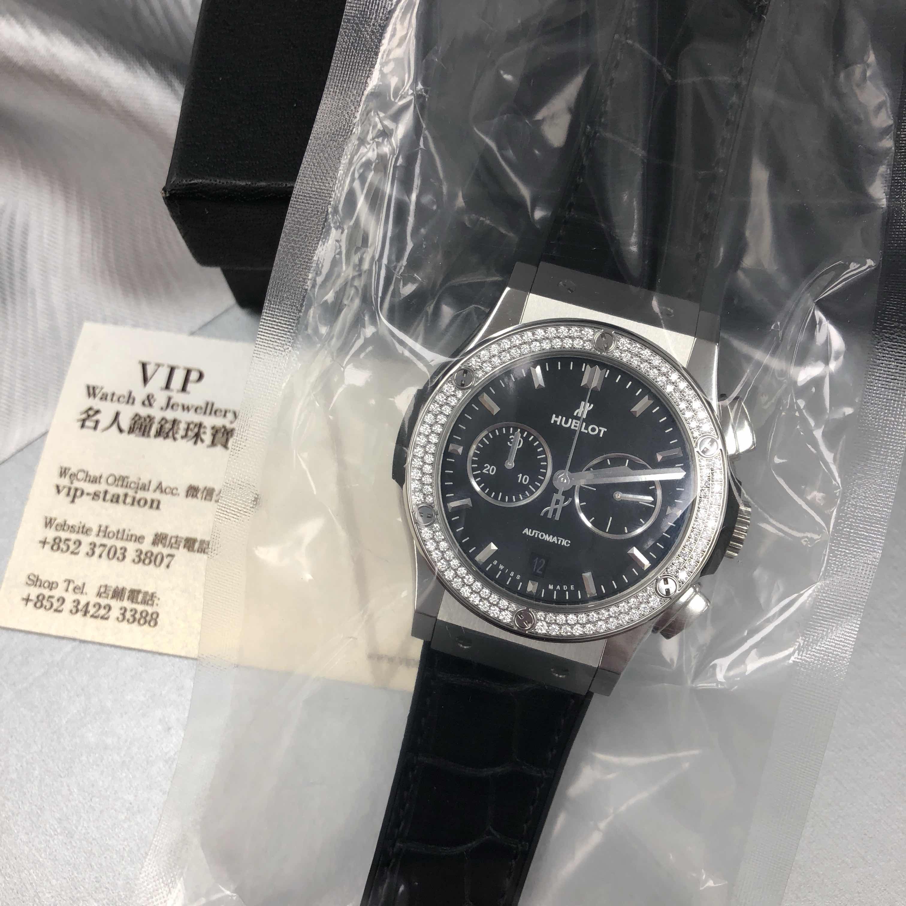 Hublot 541.NX.1171.LR.1104 CLASSIC FUSION Automatic Titanium & Diamond