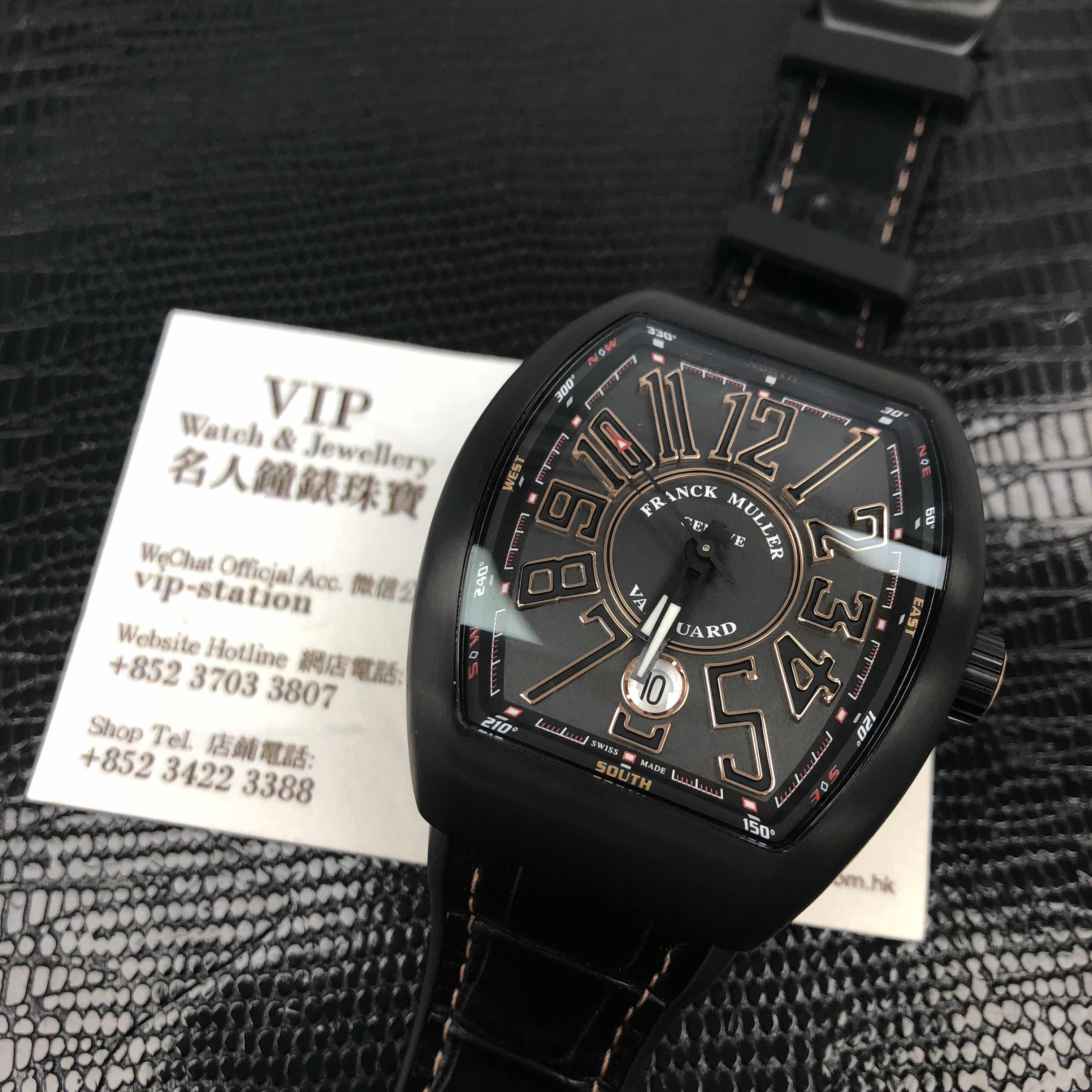 Franck Muller V 41 SC DT TT NR BR(5N) VANGUARD Automatic Stainless Steel