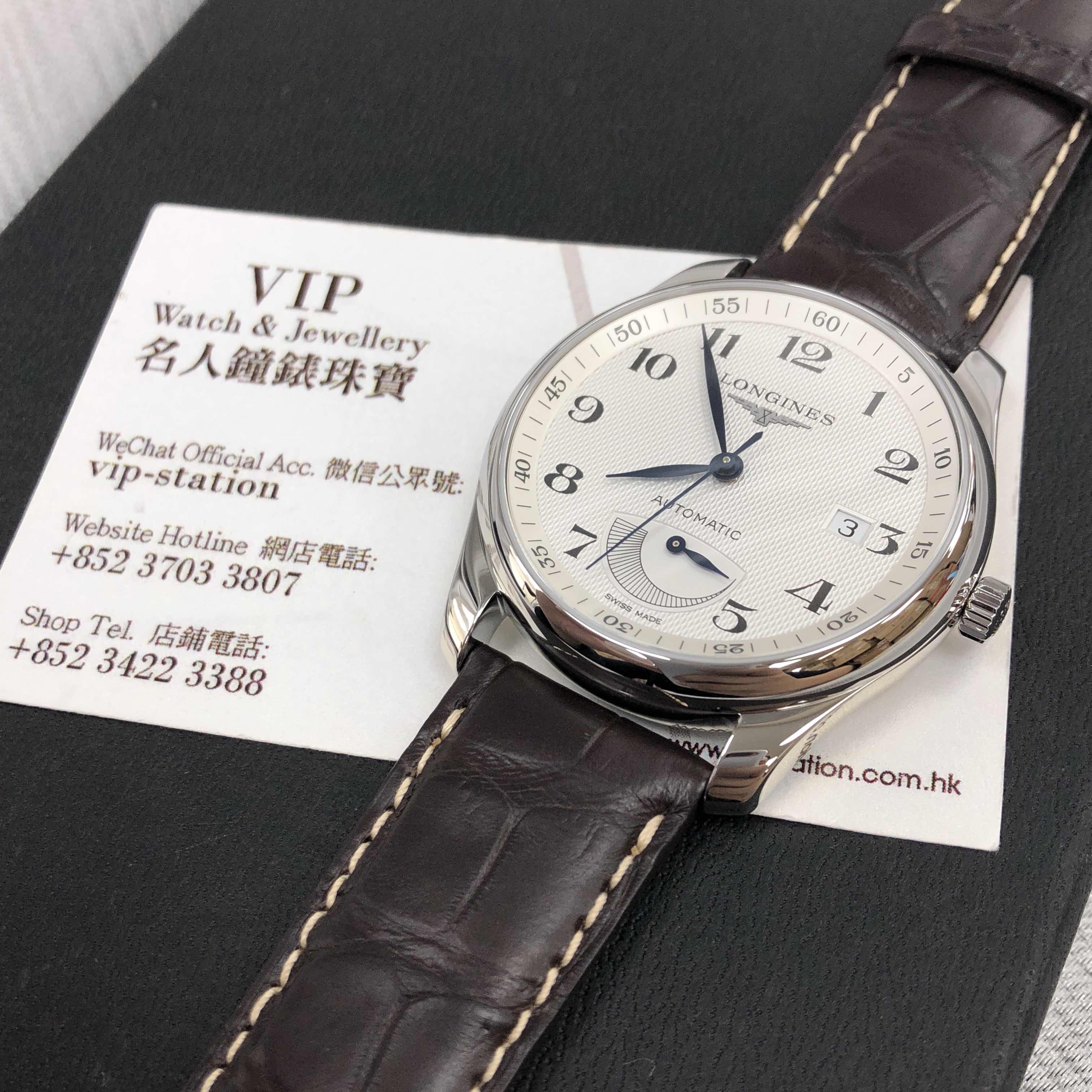 Longines L2.908.4.78.3 MASTER Automatic Stainless Steel
