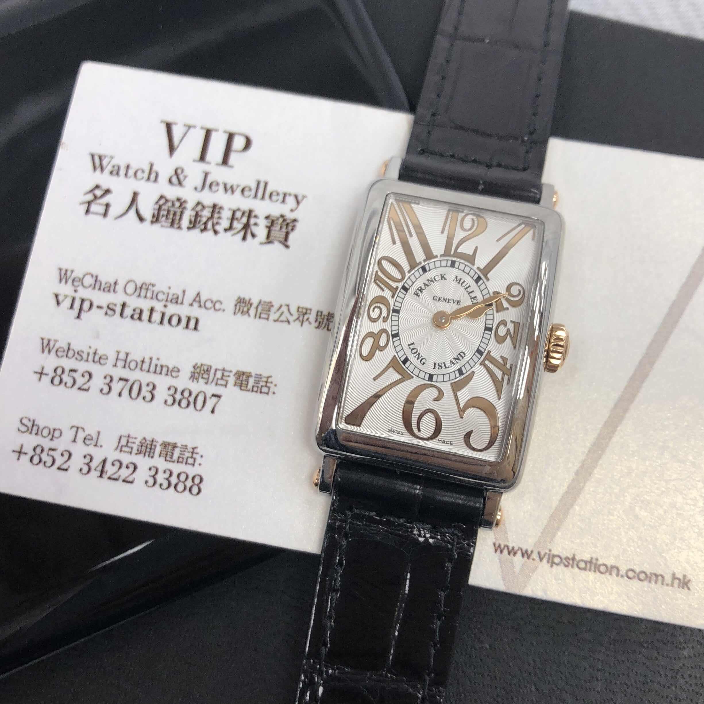 Franck Muller 902 QZ REL ST G (AC) LONG ISLAND Quartz Stainless Steel