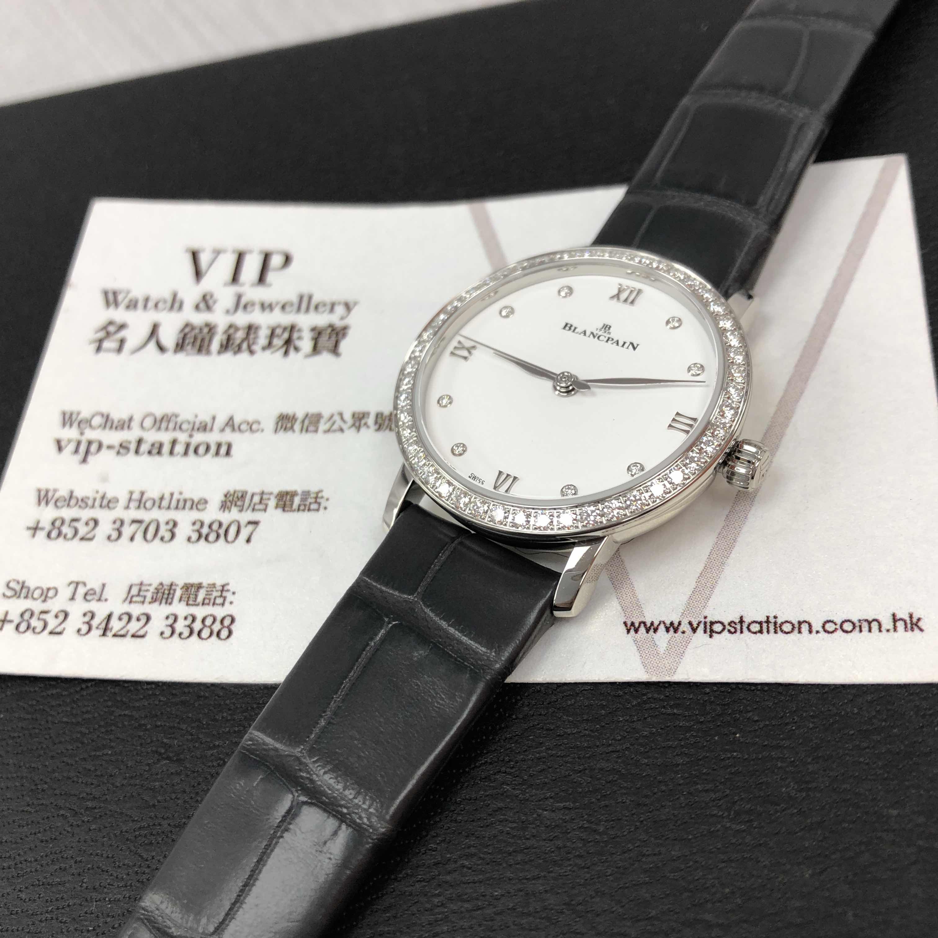 Blancpain 6104-4628-55A WOMEN Automatic Stainless Steel & Diamonds