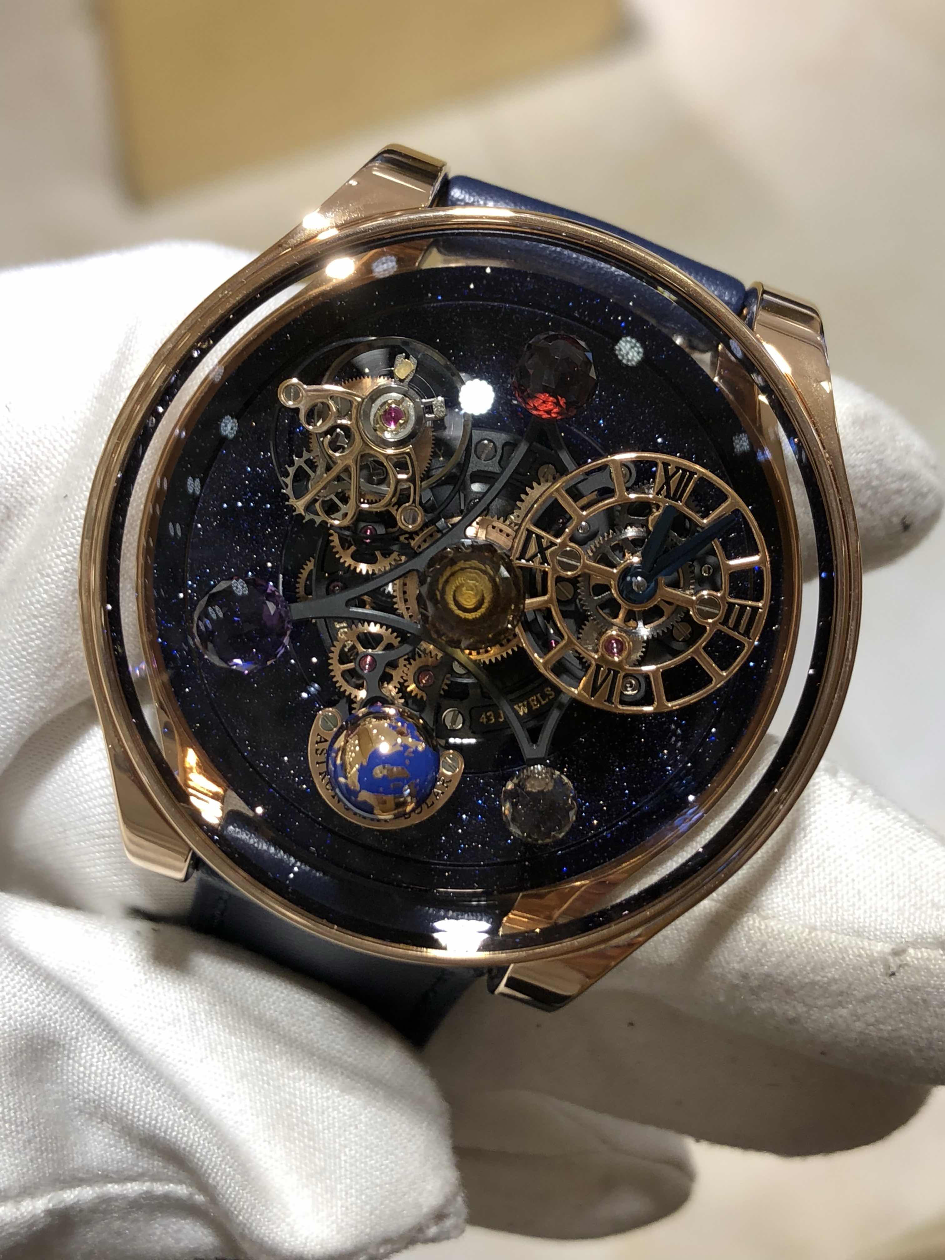 Jacob & Co AS300.40.AS.AK.A FL4A ASTRONOMIA SOLAR Manual Wind 18kt Rose Gold