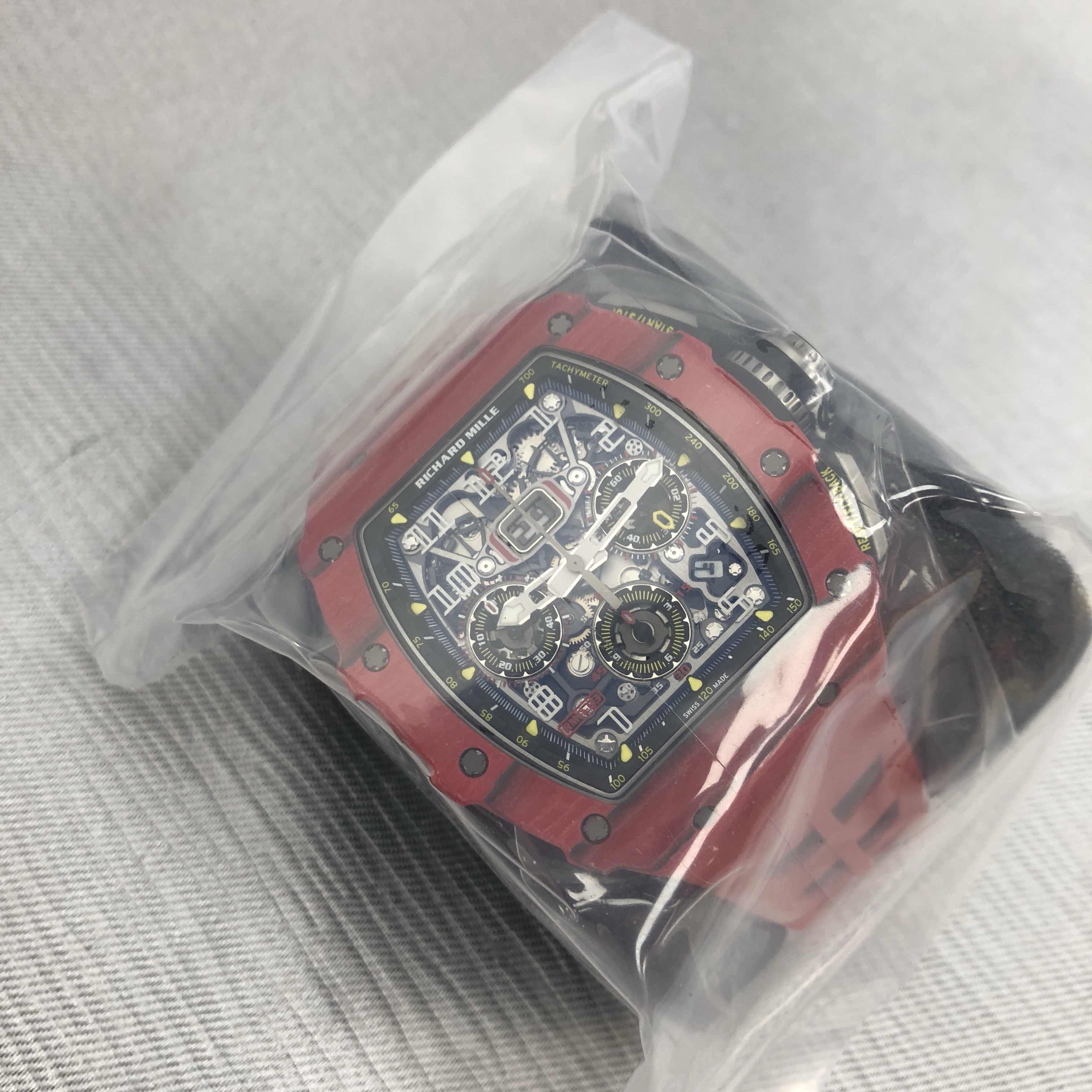 Richard Mille RM11-03 RED NTPT Automatic PVD Titanium