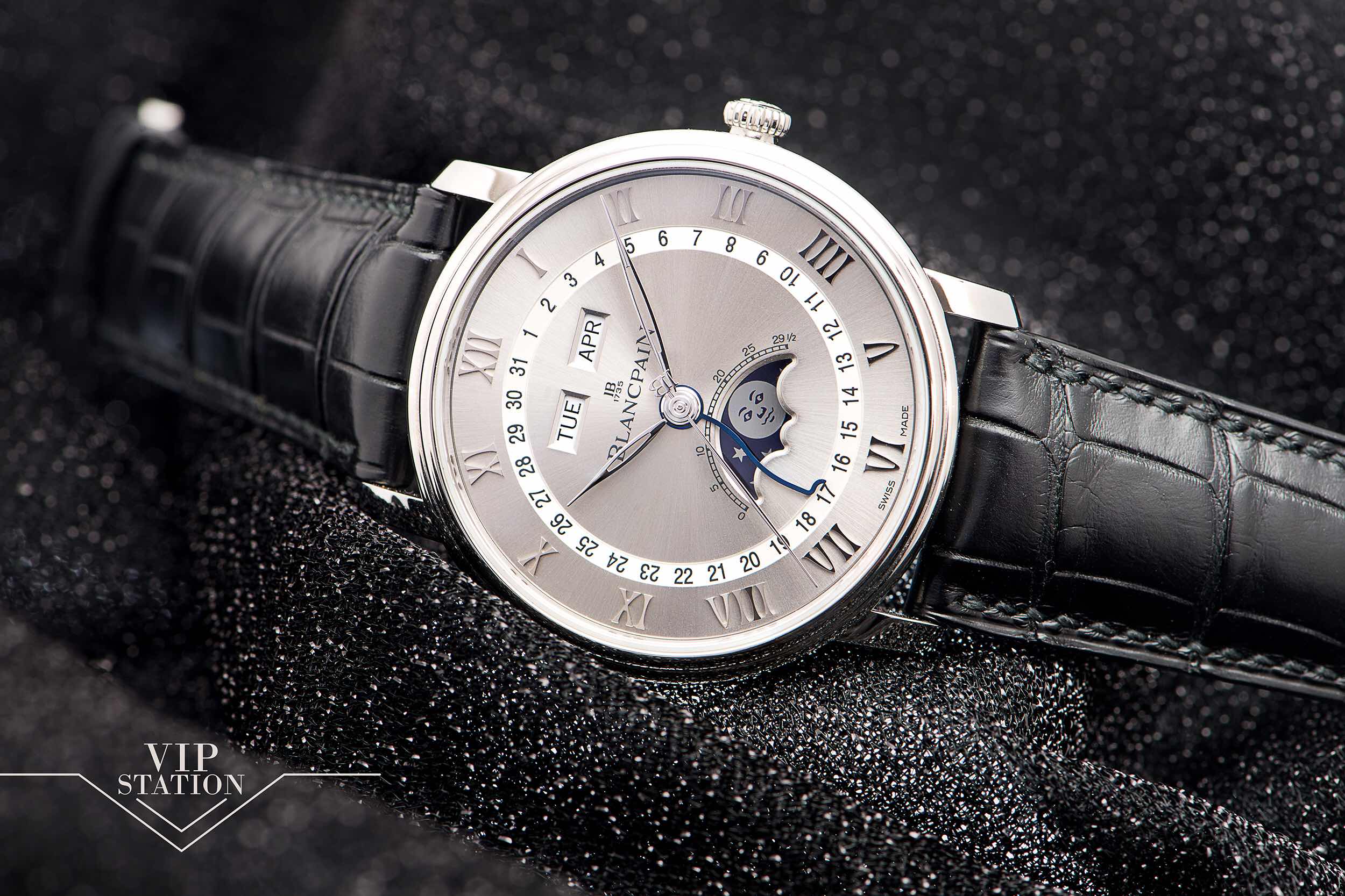 Blancpain 6654-1113-55B VILLERET Automatic Stainless Steel