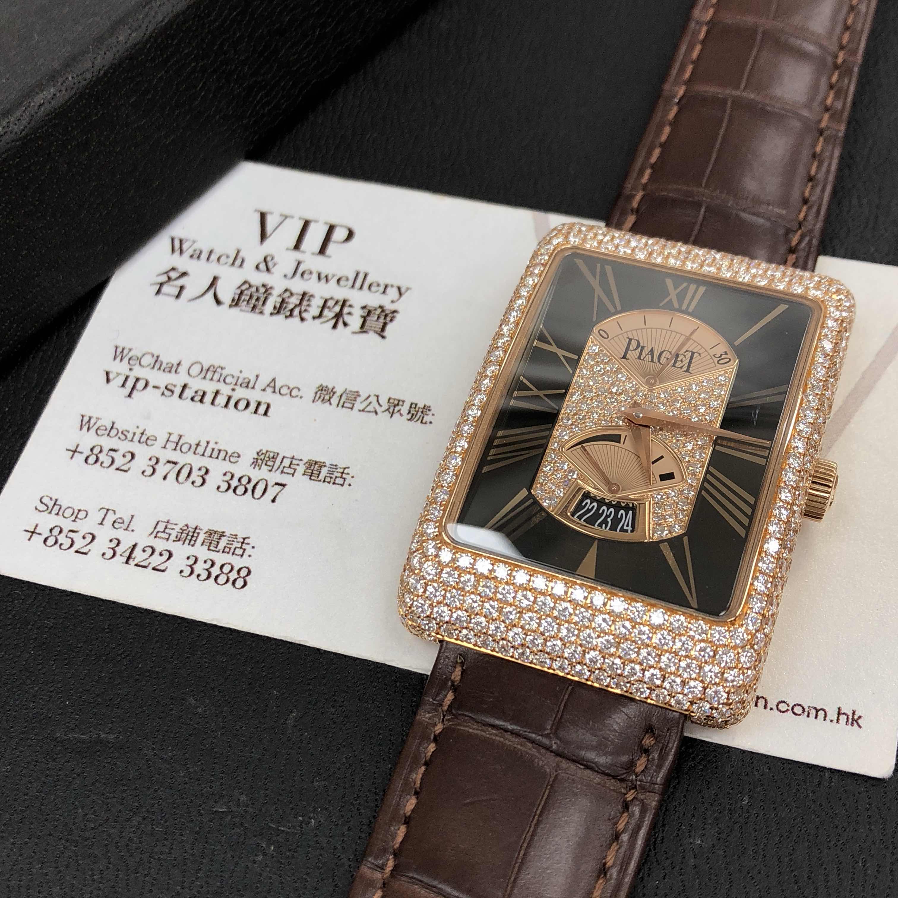Piaget G0A29116 BLACK TIE Automatic 18kt Rose Gold & Diamonds