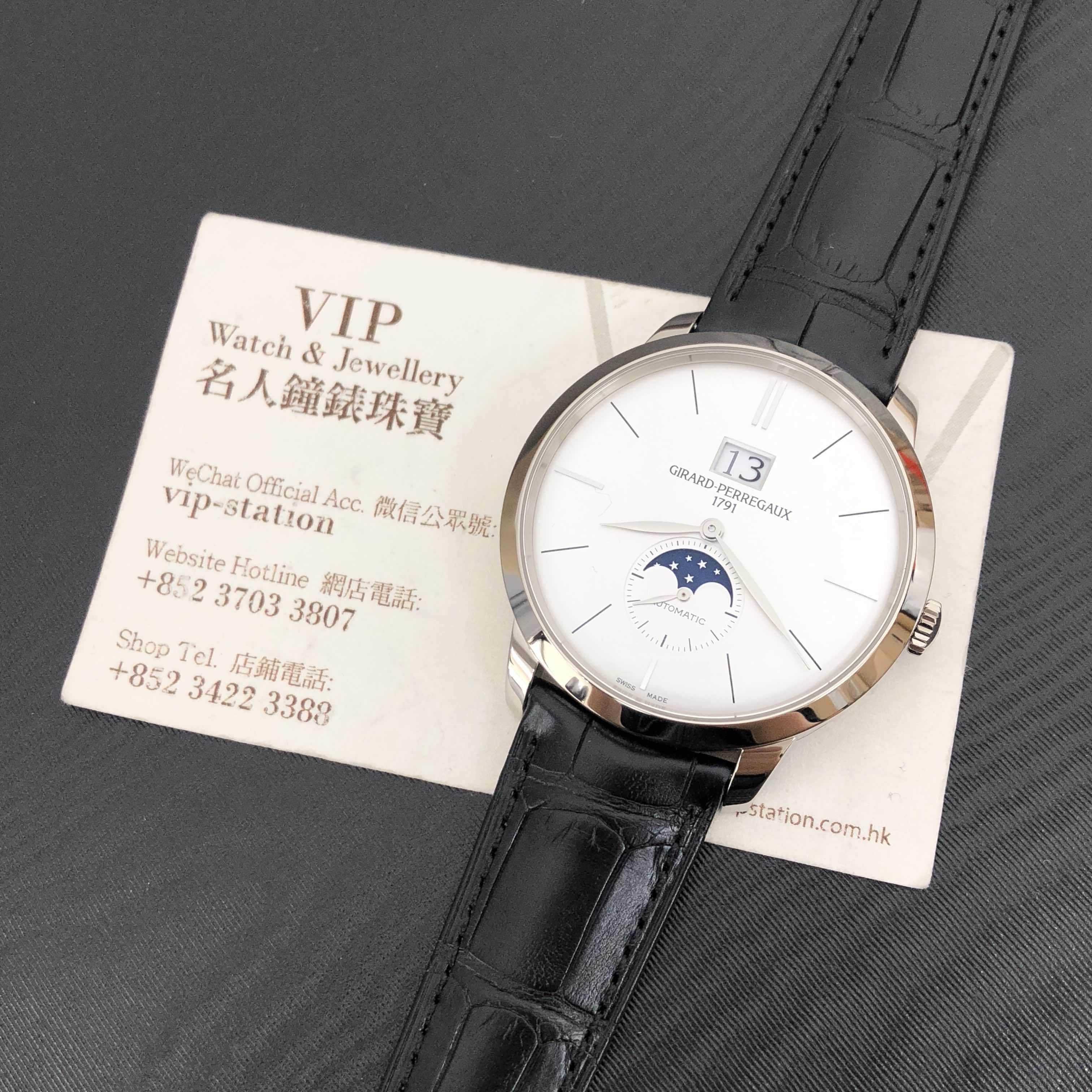 Girard Perregaux 49556-53-132-BB6C 1966 Automatic 18kt White Gold